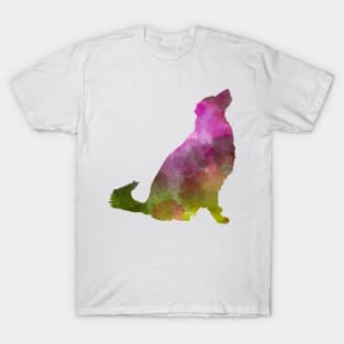 Karst Shepherd Dog in watercolor T-Shirt